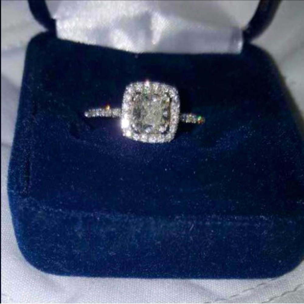 Engagement ring from Jared